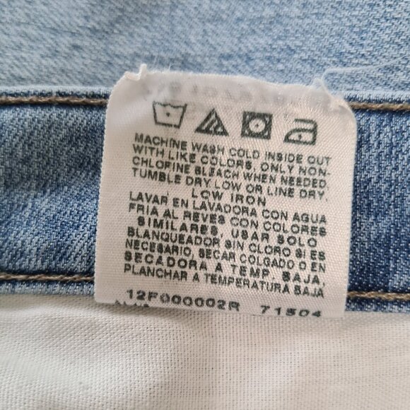 Lee Relaxed Fit At The Waist, Light Wash, Straight Leg Jeans, 6S - Picture 7 of 7